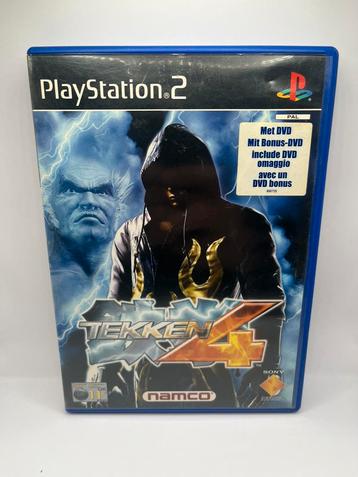 Tekken 4 Ps2 Game avec Bonus DVD - État collectionneur 