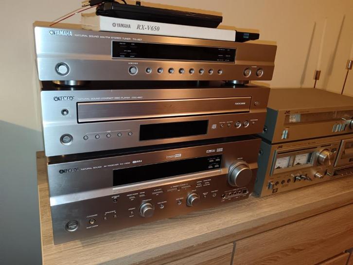 Yamaha Stereo Muziekinstallatie, Audio, Tv en Foto, Versterkers en Ontvangers, Zo goed als nieuw, Stereo, 120 watt of meer, Yamaha