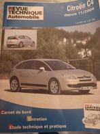 Revue Technique Automobile Citroën C4, Enlèvement