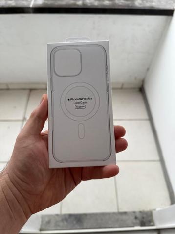Coque transparente MagSafe original 16 pro max beschikbaar voor biedingen