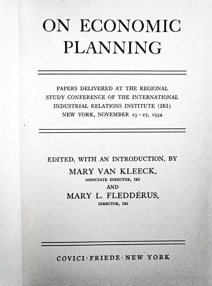 On Economic Planning, Papers delivered at the ...... - 1934, Boeken, Economie, Management en Marketing, Gelezen, Economie en Marketing