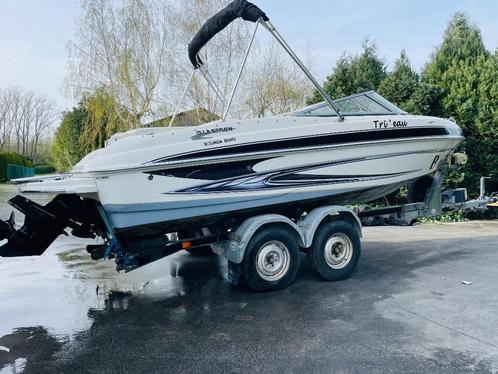 Glastron GT 205 zomerklaar 200 vaaruren + trailer, Sports nautiques & Bateaux, Speedboat, Comme neuf, 6 mètres ou plus, Essence