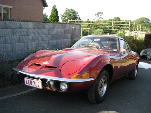 OPEL GT 1900, Autos, Oldtimers & Ancêtres, Particulier, Intérieur cuir, Sièges sport, Opel, Essence, Coupé, 2 portes, Boîte manuelle