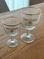 Westvleteren Trappist glazen SET: 15cl & 33cl (officieel), Collections, Verres & Petits Verres, Enlèvement ou Envoi, Utilisé