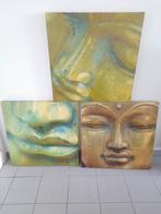 3 canvas kaders boudha, Ophalen