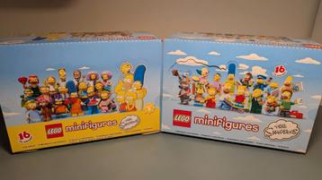 Lego Simpsons minifigures series 1 & 2 compleet beschikbaar voor biedingen