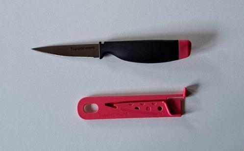 Tupperware Couteau à Éplucher « Ergo » Noir & Rose, Maison & Meubles, Cuisine| Tupperware, Neuf, Autres types, Rouge, Enlèvement ou Envoi