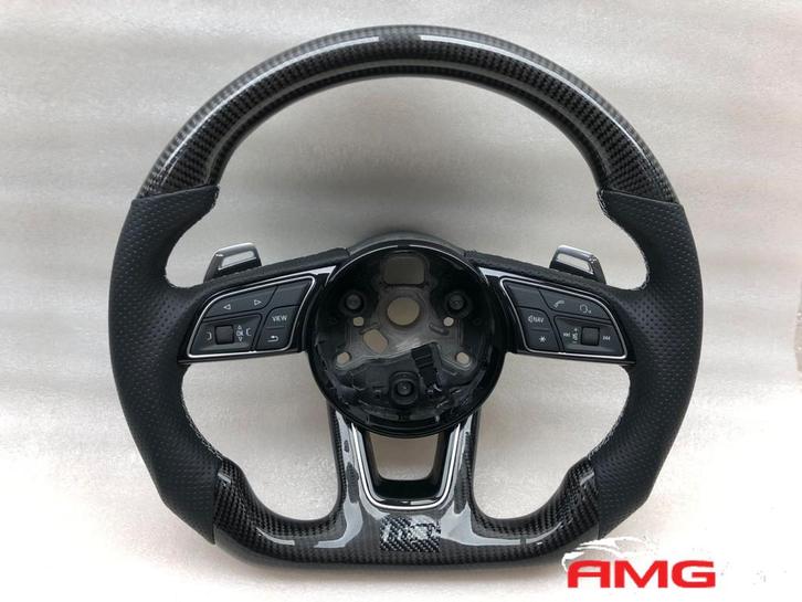 Audi S Line Stuur 8W A3 S3 RS S4 RS4 S5 RS5 Leer Carbon, Auto-onderdelen, Besturing, Audi, Nieuw