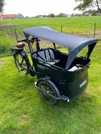 Babboe Curve Zwart Electrisch, Fietsen en Brommers, Fietsen | Bakfietsen, Gebruikt, 2 kinderen, Elektrisch, Ophalen