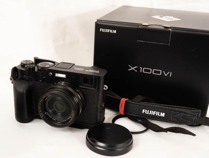 FUJI X-100 VI in perfecte staat (2200clicks) +extra's, Audio, Tv en Foto, Fotocamera's Digitaal, Zo goed als nieuw, Compact, Fuji
