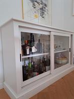 Buffet blanc, Glas, Gebruikt, Ophalen, Met deur(en)