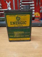 Gouden BP Energic 2-takt Energol 2T oliekan, Verzamelen, Verzenden, Gebruikt, Overige typen