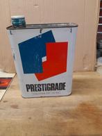 Old Elf Prestigrade Caltex lege oliekan, Verzenden, Gebruikt, Overige typen