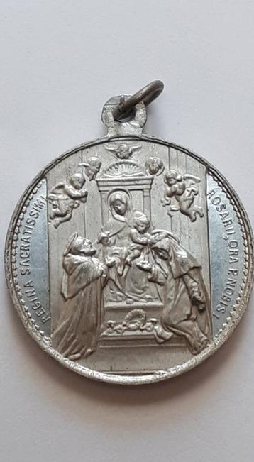 M83 *Oude Medaille*Regina sacratissimi rosarii ora pro nobis beschikbaar voor biedingen