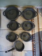 7-delige kookpottenset Home Creation Kitchen, Ophalen, Gebruikt, Aluminium, Keramische plaat
