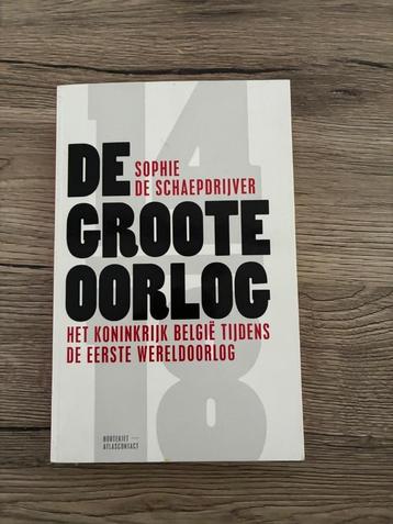 DE GROOTEN OORLOG - SOPHIE DE SCHAEPDRIJVER beschikbaar voor biedingen