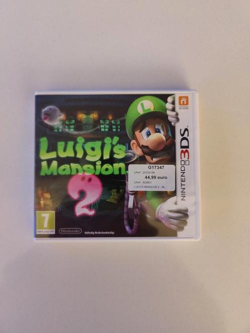 Luigi’s Mansion 2, Games en Spelcomputers, Games | Nintendo 2DS en 3DS, Zo goed als nieuw, Overige genres, Vanaf 7 jaar, Ophalen