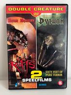 DVD : Rats + Python - 2 movies, Ophalen of Verzenden, Zo goed als nieuw