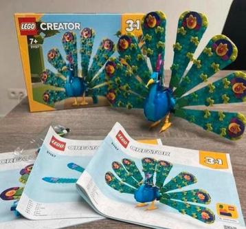 Lego creator 3 in 1 exotische pauw beschikbaar voor biedingen