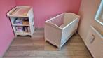 baby-kinder bed met matras en commode, heel goede staat, Ophalen, Zo goed als nieuw