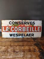 La corbeille emaille reclamebord, Ophalen of Verzenden, Zo goed als nieuw, Reclamebord