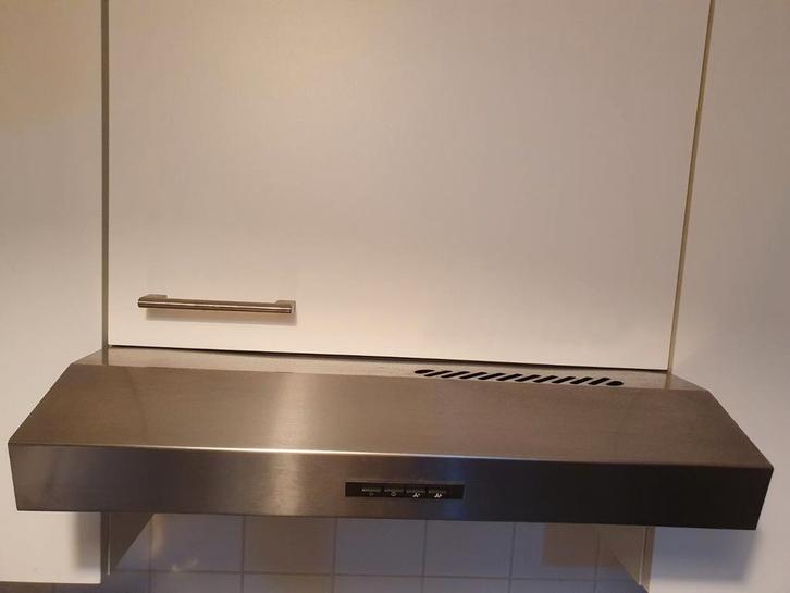 IKEA LAGAN dampkap – roestvrij staal – perfecte werking, Elektronische apparatuur, Afzuigkappen, Gebruikt, Vrijstaand, Onderbouw afzuigkap