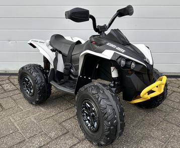 can-am Renegade 12v Quad wit –– Rubberband - BT - RADIO beschikbaar voor biedingen