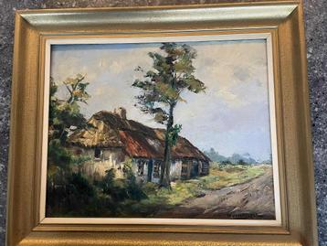 Walter Jonckheere (Bruges 1924-1999) — une peinture de ferme, Enlèvement