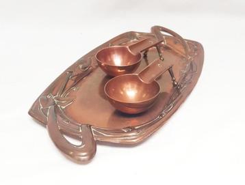 Art Nouveau set pijpenleggers - F & R Fischer. beschikbaar voor biedingen