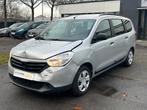 Dacia Lodgy 1.6i, 9/2013, 239.530km, PDC, EXPORT OF HANDEL, Auto's, Dacia, Voorwielaandrijving, Euro 5, Stof, Wit