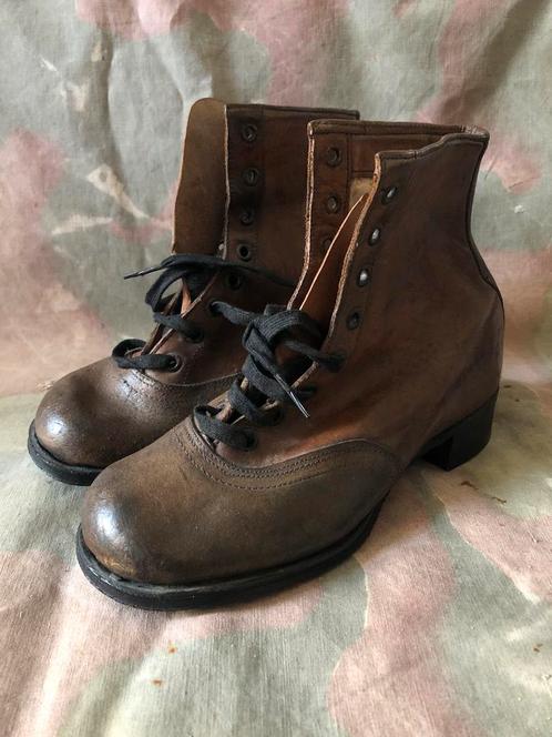 HJ/DJ schnurschuhe (2), Verzamelen, Militaria | Tweede Wereldoorlog, Ophalen of Verzenden
