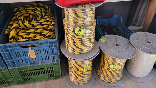 Tijger touw geel zwart touw o.a. ook als decoratie, Watersport en Boten, Bootonderdelen, Nieuw, Ophalen of Verzenden