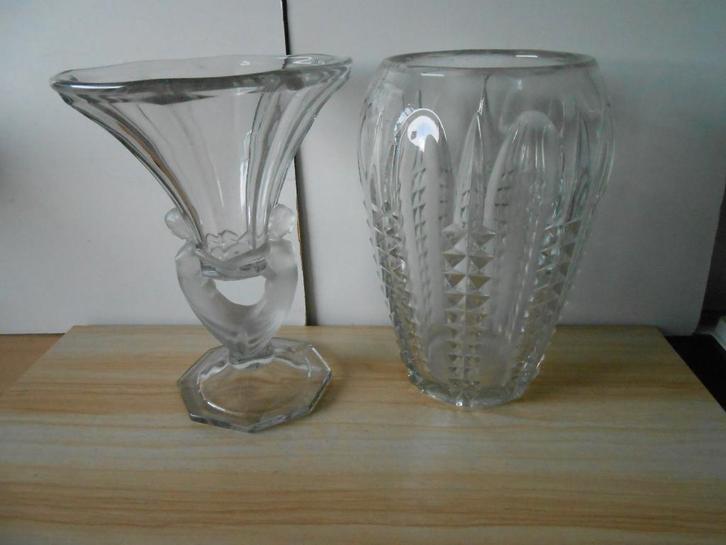 2 vintage Art Deco vazen, Antiek en Kunst, Antiek | Vazen, Ophalen of Verzenden