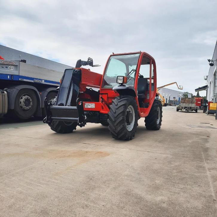 Manitou MT523, Zakelijke goederen, Machines en Bouw | Kranen en Graafmachines, Verreiker, Ophalen