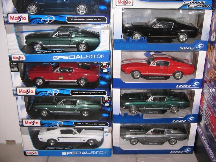 vele nieuw modelauto's op 1/18 met doos, Hobby en Vrije tijd, Modelauto's | 1:18, Nieuw, Auto, Solido, Ophalen of Verzenden