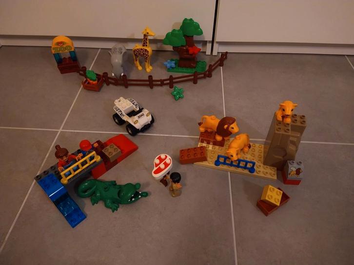 Lego Duplo dierentuin: verschillende sets, Kinderen en Baby's, Speelgoed | Duplo en Lego, Gebruikt, Duplo, Complete set, Ophalen