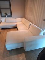 Hoeksalon te koop, Huis en Inrichting, Fauteuils, Ophalen, Gebruikt, 125 cm of meer, Stof