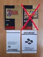 Handleidingen/manuals voor de Super Nintendo (SNES), Games en Spelcomputers, Games | Nintendo Super NES, Avontuur en Actie, 2 spelers