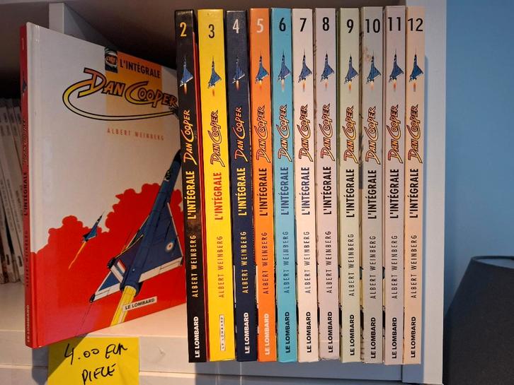 INTEGRALES DAN COOPER 12 VOLUMES SERIE COMPLETE EO!, Livres, BD, Comme neuf, Série complète ou Série, Enlèvement ou Envoi