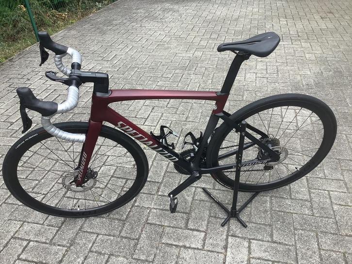 Specialized tarmac sl7 expert maat 54 ultegra 12 speed di2, Fietsen en Brommers, Fietsen | Racefietsen, Zo goed als nieuw, Carbon