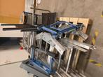 Geda ladderlift met verlengstukken en platform, Doe-het-zelf en Bouw, Steigers, Ophalen, Zo goed als nieuw