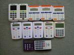12 rekenmachines voor verzamelaars van bankidentificaties, Ophalen of Verzenden, Gebruikt