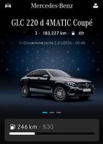 Mercedes GLC 220 coupe, Auto's, Automaat, Zwart, Diesel, Vierwielaandrijving