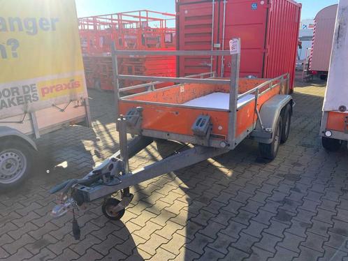 2014 Atec EB2 2-1 Dubbelas aanhangwagen, Auto diversen, Aanhangers en Bagagewagens, Gebruikt