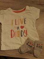 I love daddy kledij maat 68, Kinderen en Baby's, Babykleding | Maat 68, Primark, Shirtje of Longsleeve, Ophalen of Verzenden, Jongetje of Meisje