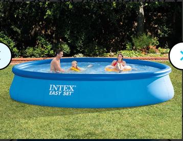 Intex Easy Set zwembad 15ft + trap beschikbaar voor biedingen