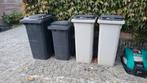 4 afvalcontainers + 1 compostbak, Ophalen