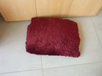 Bordeaux zachte fleece deken 130x200 cm, Huis en Inrichting, Ophalen of Verzenden