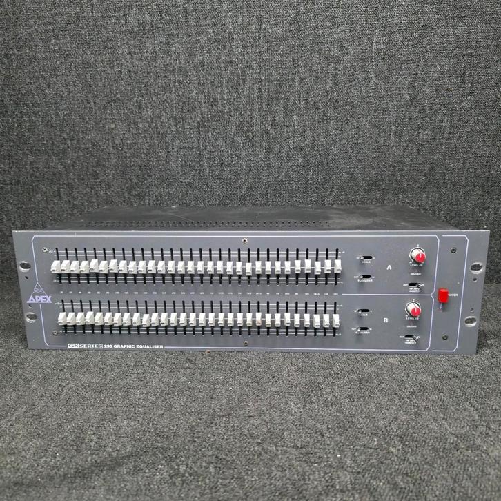 APEX GX 230    equalizer, Musique & Instruments, Effets, Comme neuf, Equalizer ou Égaliseur, Enlèvement ou Envoi