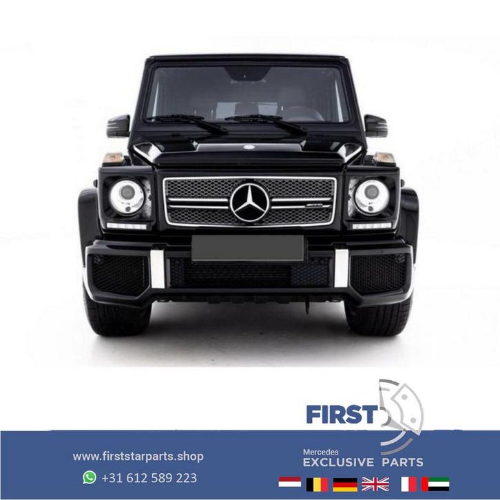W463 G63 AMG VOORKOP Mercedes 463 2016 G55 G63 G65 AMG ORIGI, Auto-onderdelen, Carrosserie, Bumper, Mercedes-Benz, Voor, Gebruikt